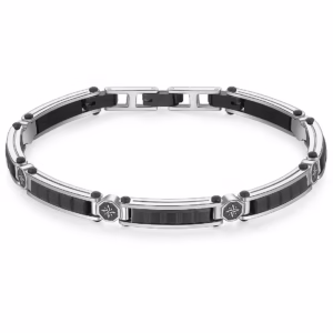 bracciale backliner acciaio BBC11 brosway