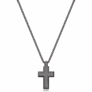 collana bullet acciaio croce BUL56 brosway