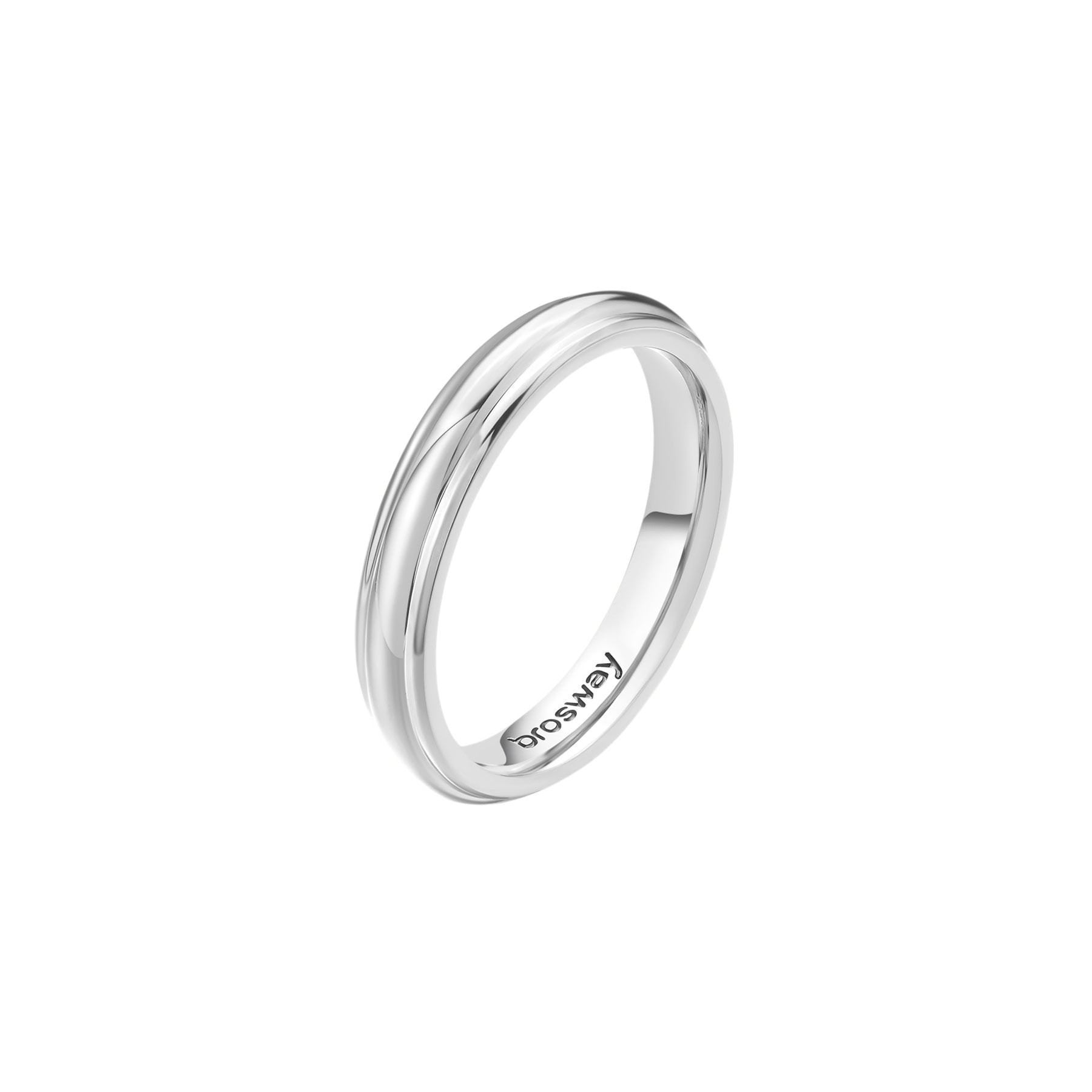 anello knocker acciaio BKC31 brosway