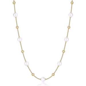 collana perfect acciaio dorato BPC49 brosway