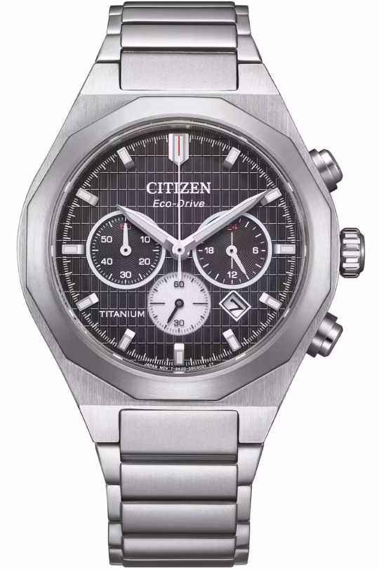 orologio citizen Zenshin crono Super Titanio ca4690-51e