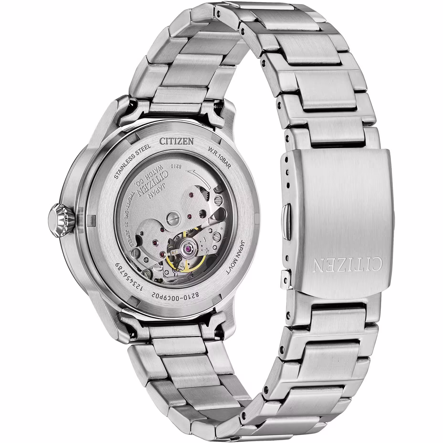 orologio citizen aviator automatic meccanico uomo nj0190-51x cinturino