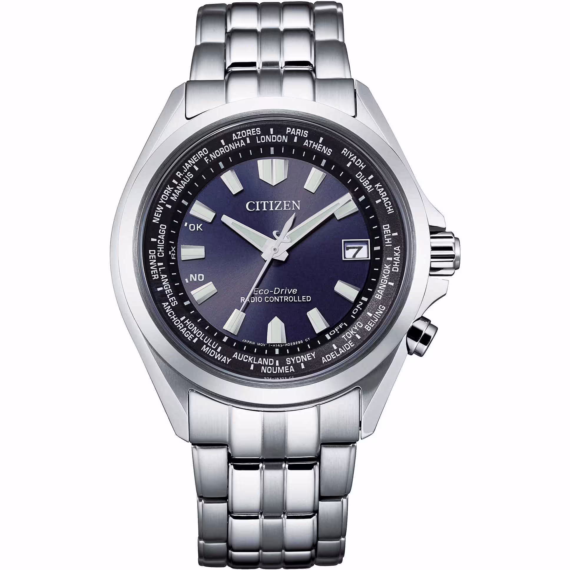 orologio citizen radiocontrollato cb0220-85l